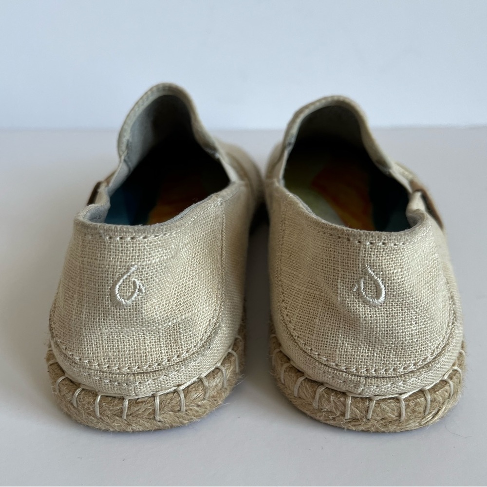 Olukai Kaula Pa'a Kapa Espadrilles Slip On Women's Size 6.5 - Picture 6 of 11